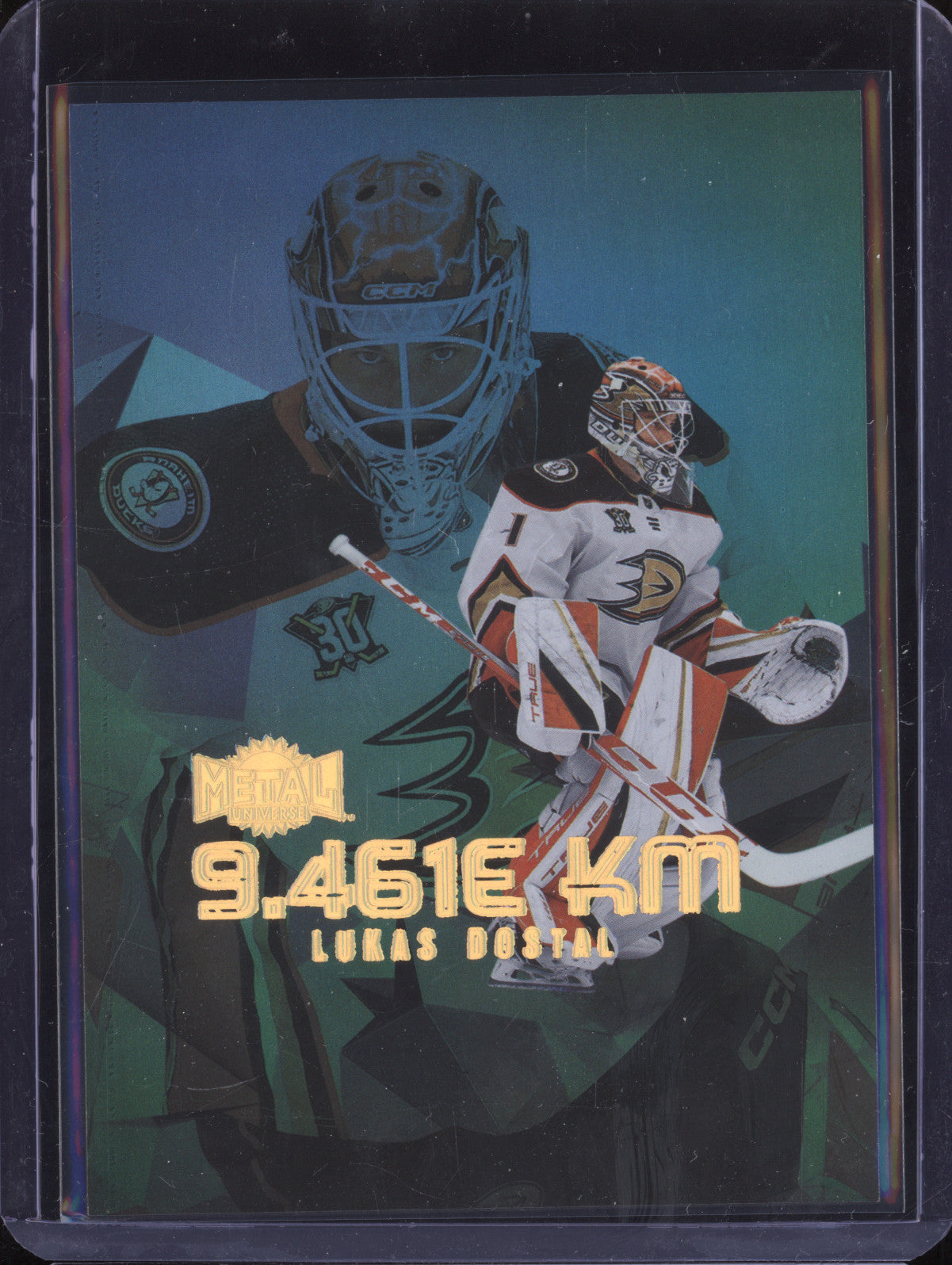 Lukas Dostal 2023-24 Sky Box Metal Universe LY-12 9.461e KM Gold 17/99