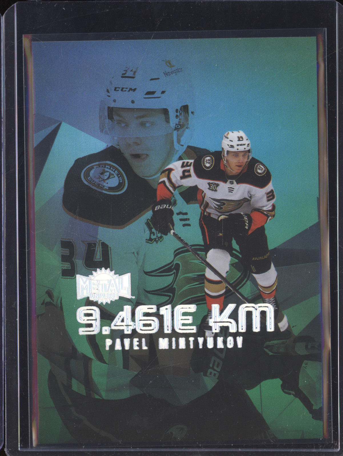 Pavel Mintyukov 2023-24 Sky Box Metal Universe LY-14 9.461e KM