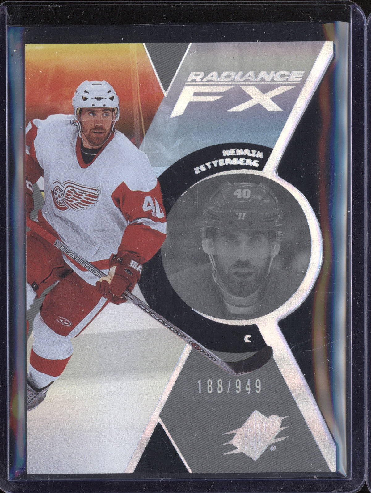 Henrik Zetterberg 2023-24 Upper Deck SPX RFX-3 Radiance FX 188/949
