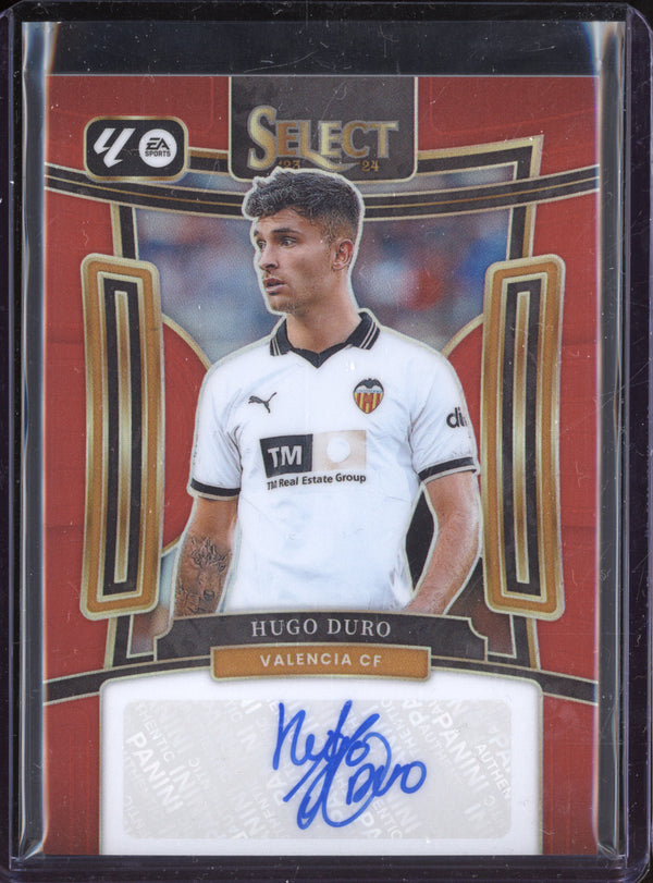 Hugo Duro 2023-24 Panini La Liga International S-HD Signatures Red