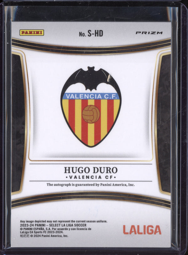 Hugo Duro 2023-24 Panini La Liga International S-HD Signatures Red