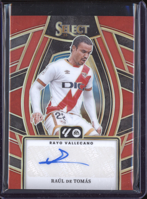 Raul de Tomas 2023-24 Panini La Liga International SE-RDT Select Signatures Red