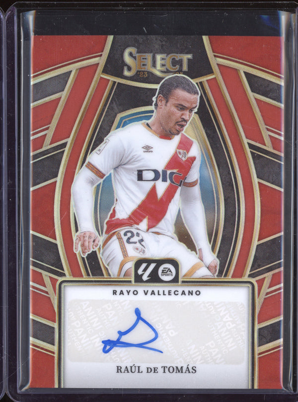 Raul de Tomas 2023-24 Panini La Liga International SE-RDT Select Signatures Red