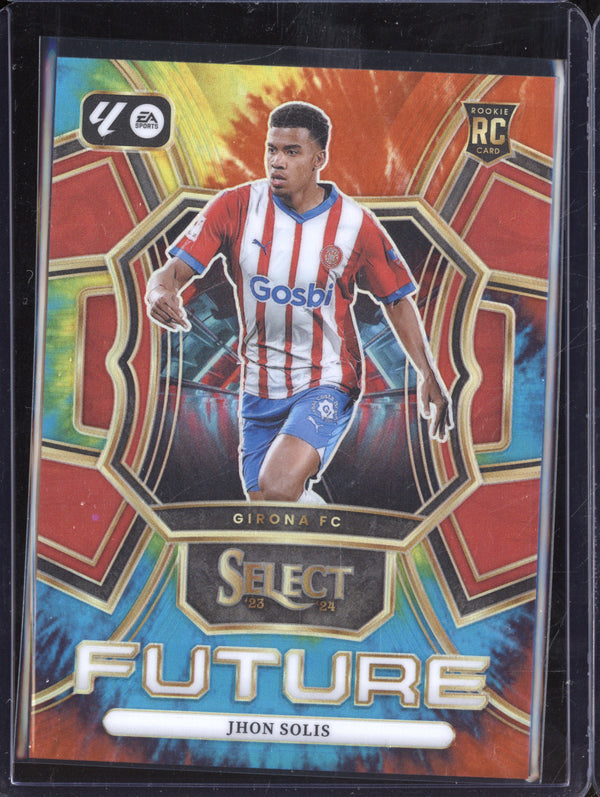 Jhon Solis 2023-24 Panini La Liga International 8 Future Tie-Dye RC 30/49