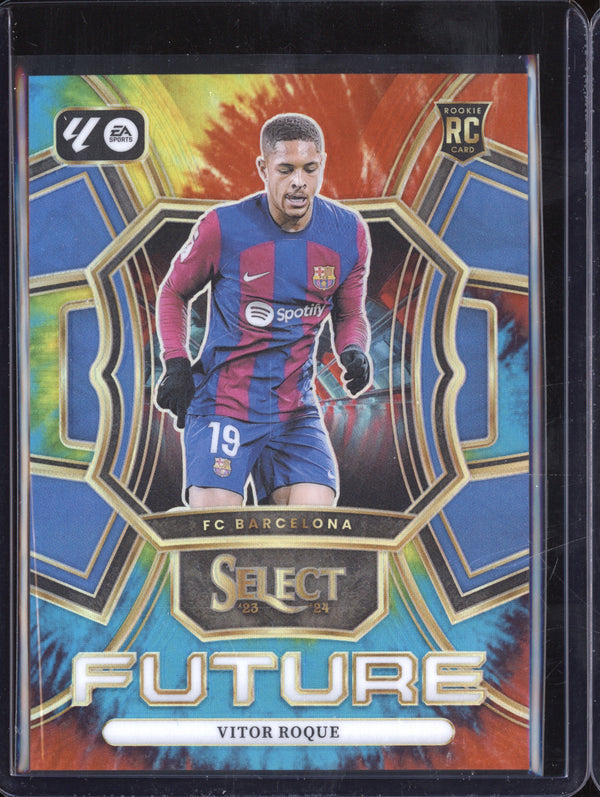 Vitor Roque 2023-24 Panini La Liga International 14 Future Tie-Dye RC 44/49