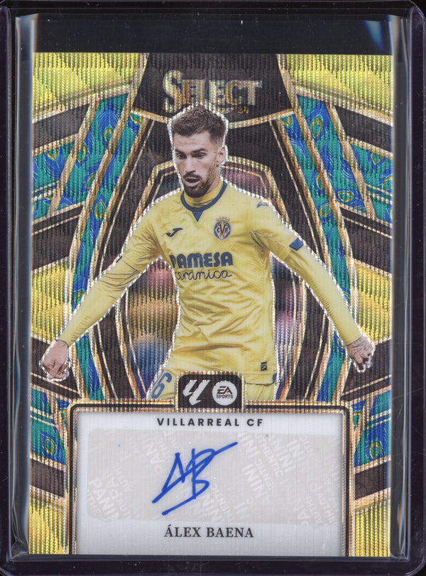 Alex Baena 2023-24 Panini La Liga International SE-AB Select Signatures Peacock