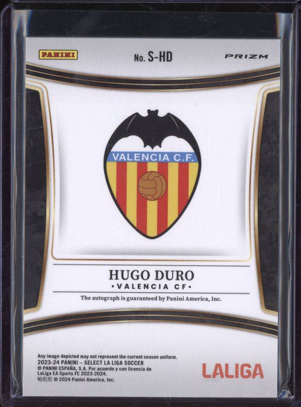 Hugo Duro 2023-24 Panini La Liga International S-HD Signatures Peacock