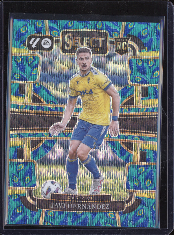 Javi Hernandez 2023-24 Panini La Liga International 16 Peacock RC