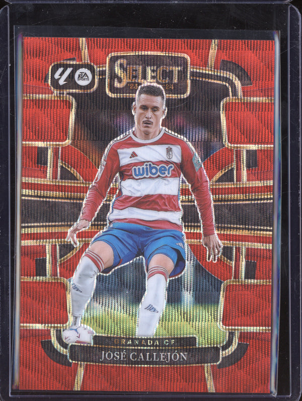 Jose Callejon 2023-24 Panini La Liga International 41 Red Wave 12/65