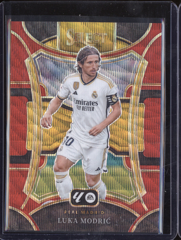 Luka Modric 2023-24 Panini La Liga International 169 Red Wave 53/65