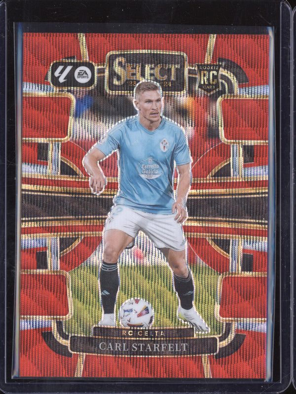 Carl Starfelt 2023-24 Panini La Liga International 53 Red Wave RC 13/65