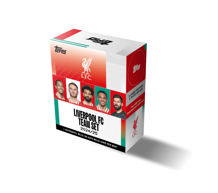 2024-25 Topps Liverpool FC Team Set