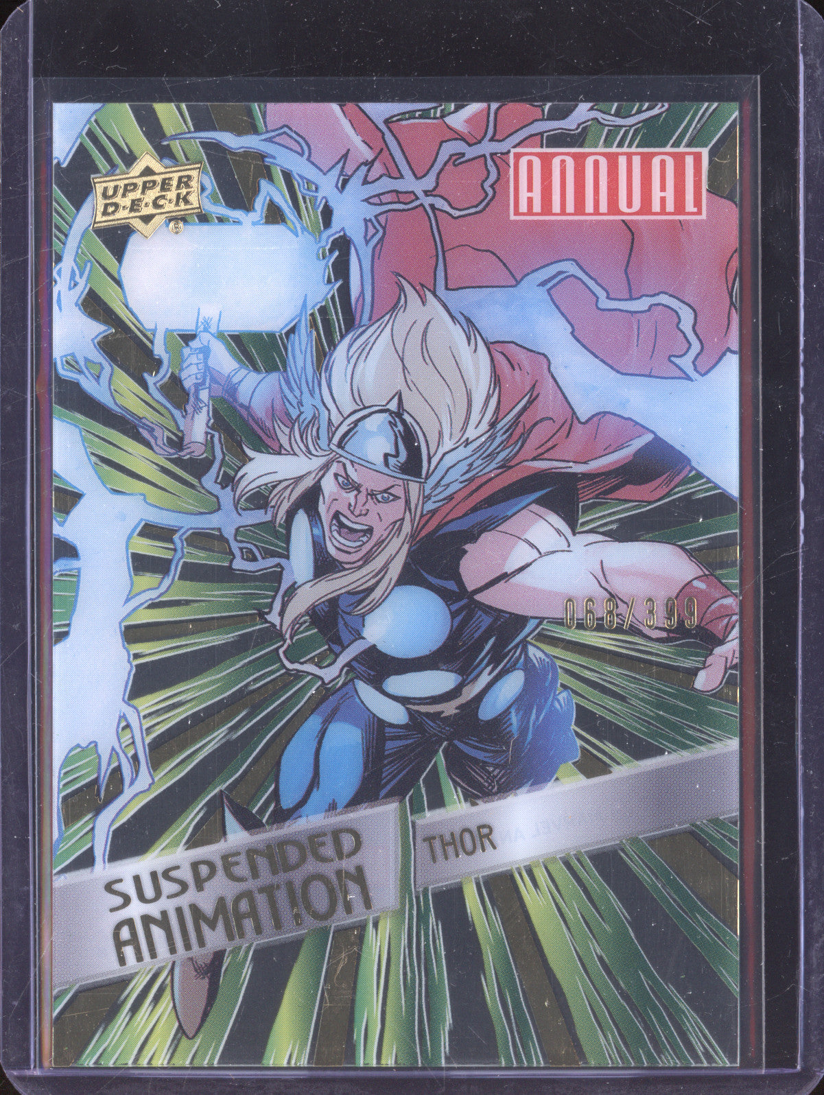 Thor 2023-24 Upper Deck Marvel Annual 21 Suspended Animation 68/399