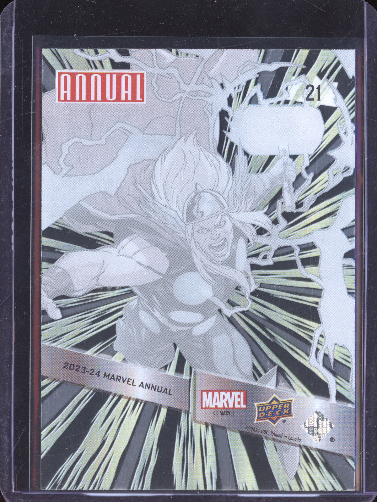Thor 2023-24 Upper Deck Marvel Annual 21 Suspended Animation 68/399