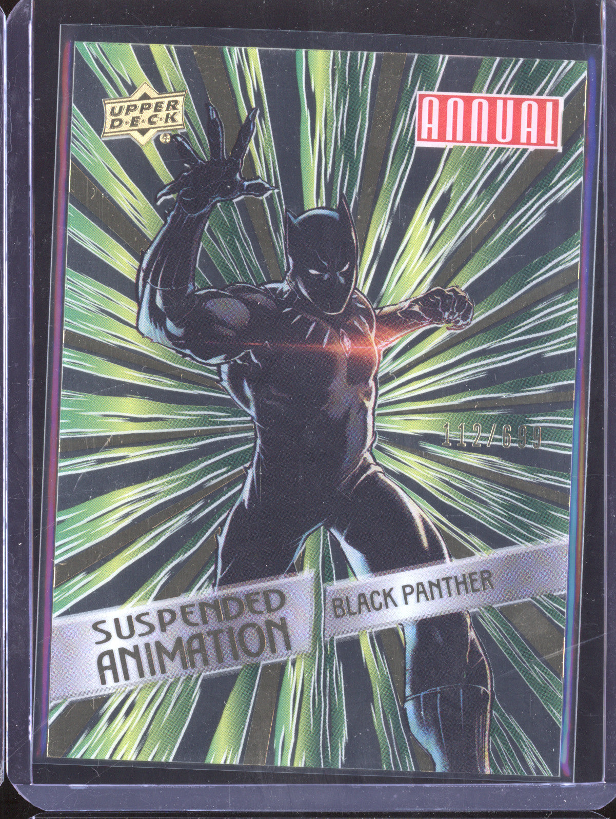Black Panther 2023-24 Upper Deck Marvel Annual 1 Suspended Animation 112/699