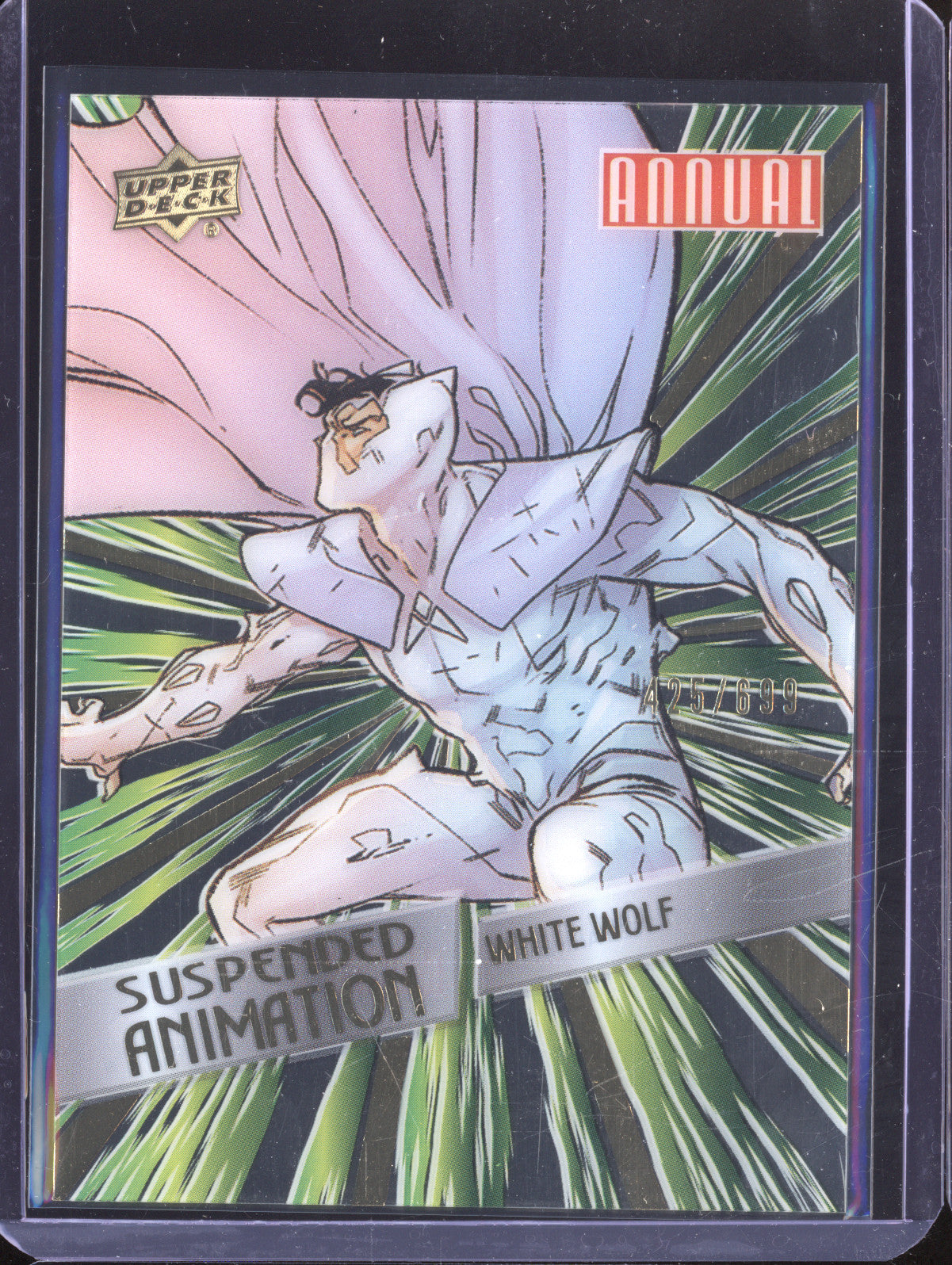 White Wolf 2023-24 Upper Deck Marvel Annual 20 Suspended Animation 425/699