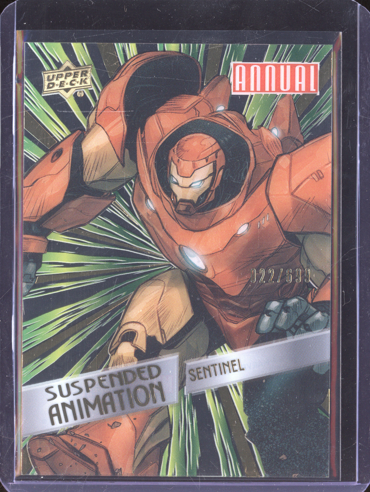 Sentinel 2023-24 Upper Deck Marvel Annual 16 Suspended Animation 22/699