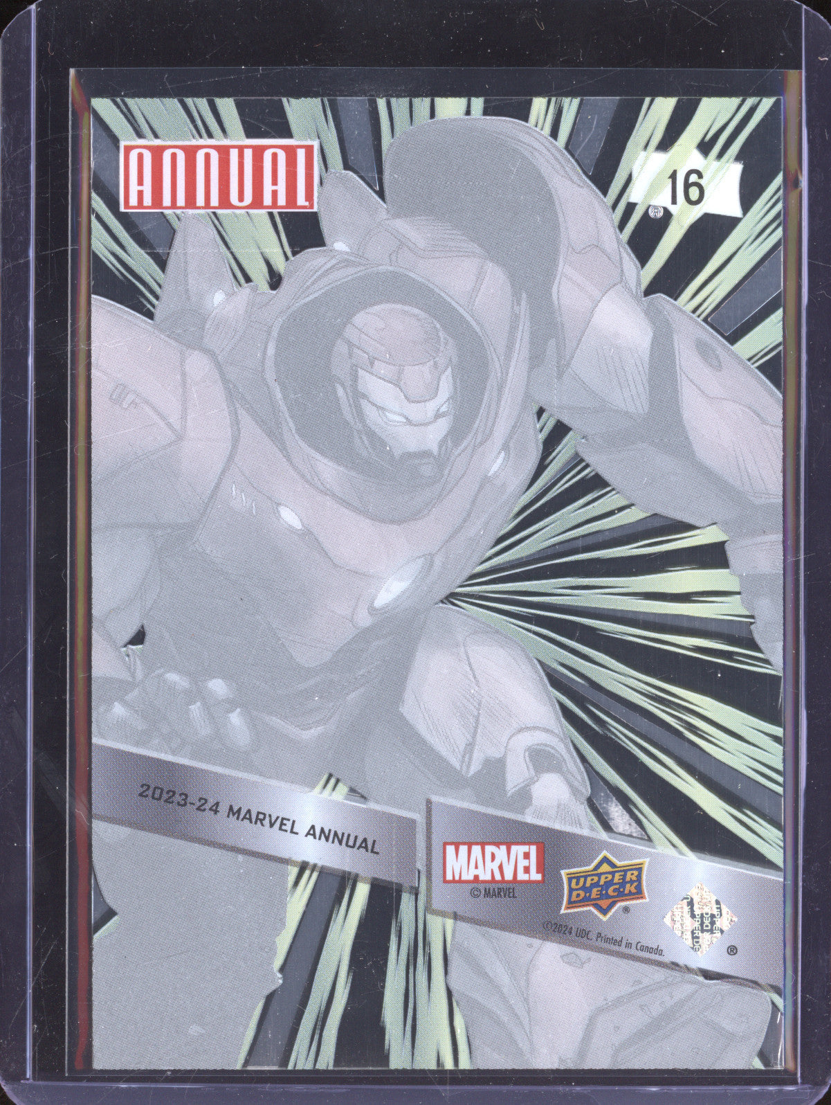 Sentinel 2023-24 Upper Deck Marvel Annual 16 Suspended Animation 22/699