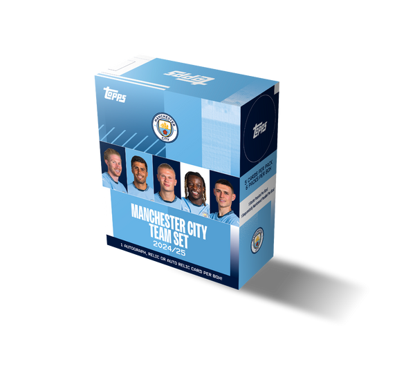 2024/25 Topps Manchester City FC Team Set Box