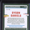 Dyson Daniels 2023-24 Panini Donruss Optic 186 Green International 2/65