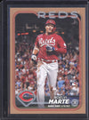 Noelvi Marte 2024 Topps Update Series US187 Gold RC 1417/2024