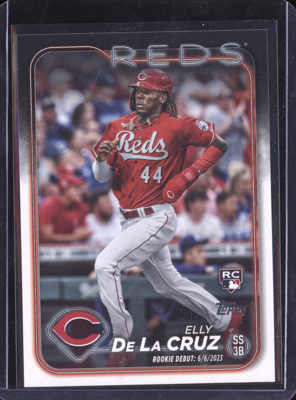 Elly De La Cruz 2024 Topps Update Series US350 Rookie Debut RC