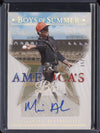 Maui Ahuna 2024 Panini Boys of Summer America's Best Signatures Holo Silver /25