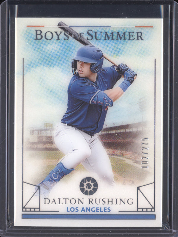 Dalton Rushing 2024 Panini Boys of Summer 72 102/275