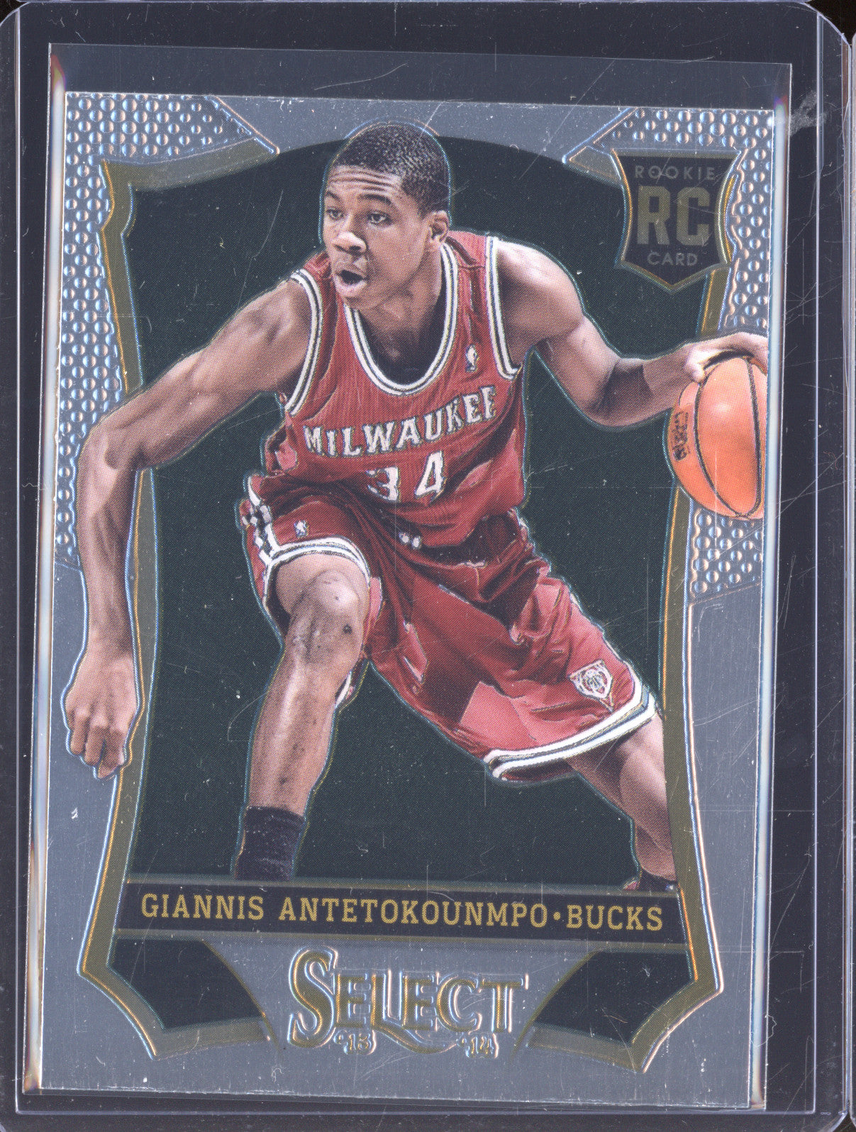 2013 Panini Select 178 Giannis Antetokounmpo RC