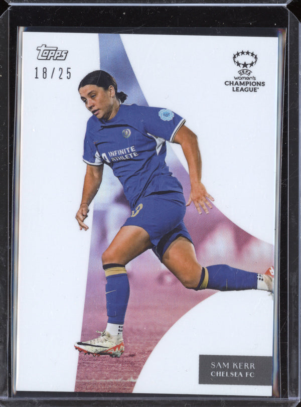 Sam Kerr 2023-24 Topps Simplicidad Dynamic Purple 18/25