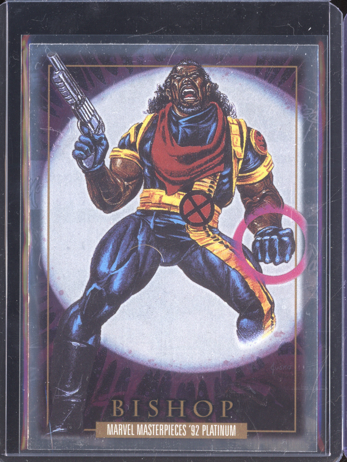 Bishop 2024 Skybox Masterpieces '92 Platinum 6 Holofoil