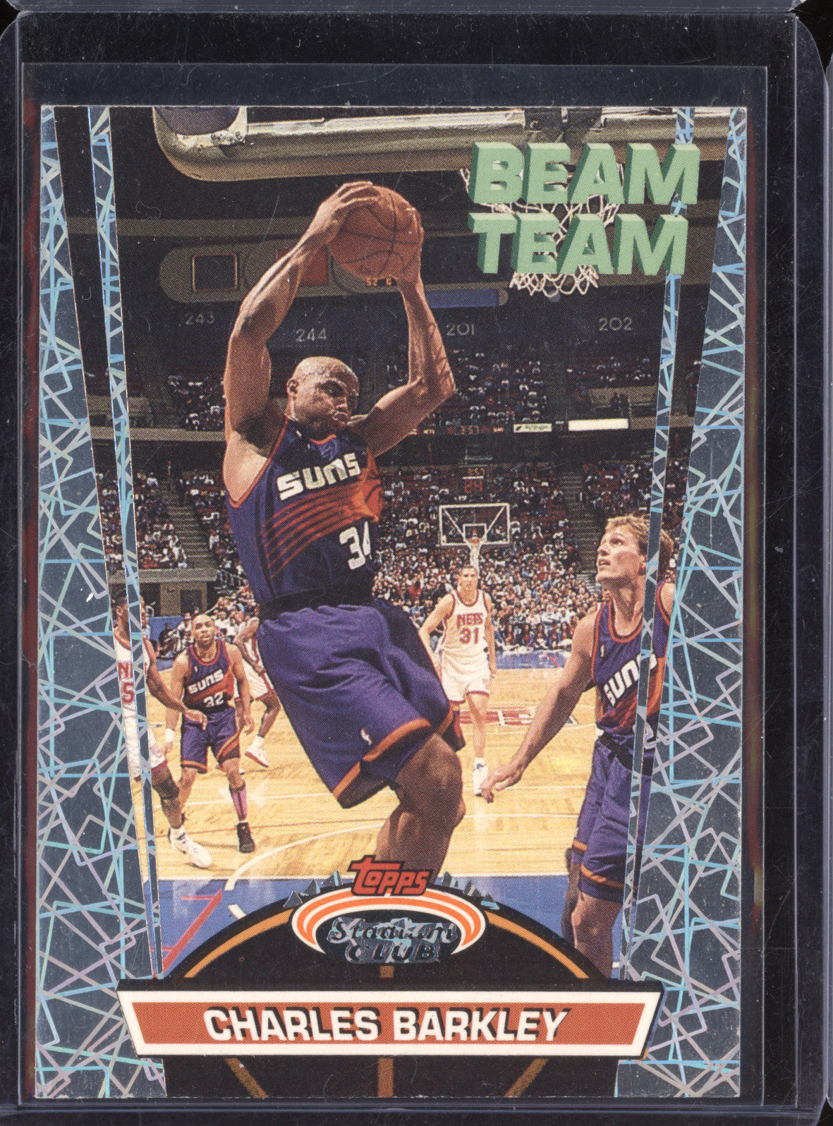Charles Barkley 1992-93 Topps Stadium Club 15 Beam Team