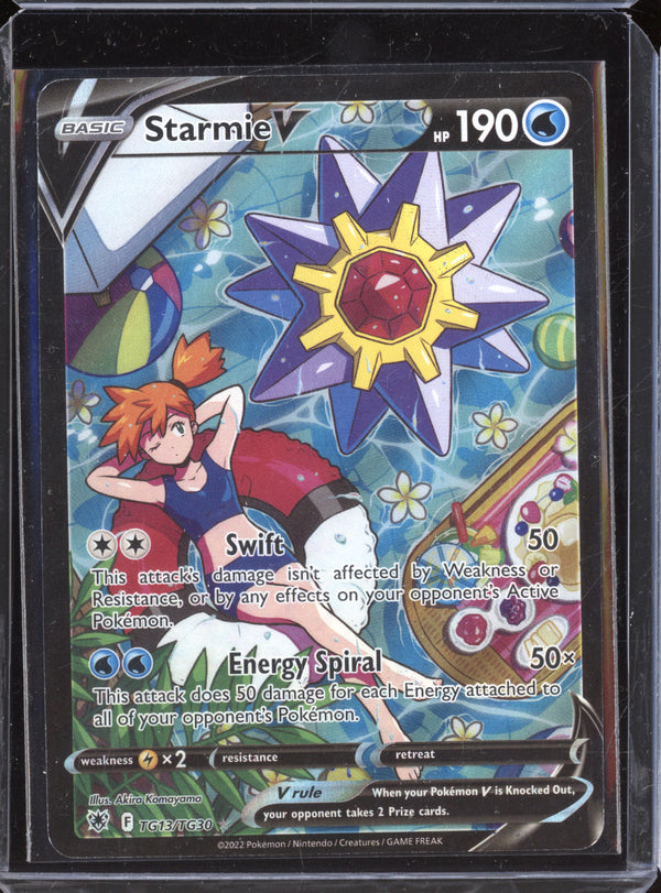 Starmie V 2022 Pokemon Astral Radiance TG13/TG30 Trainer Gallery V