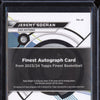 Jeremy Sochan 2023-24 Topps Finest FA-JS Finest Auto Blue Geometric 15-99