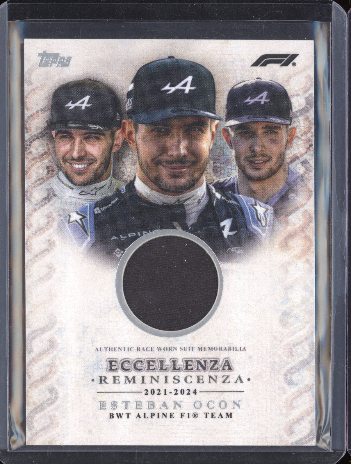 2024 Topps Eccellenza Esteban Ocon Reminiscenza