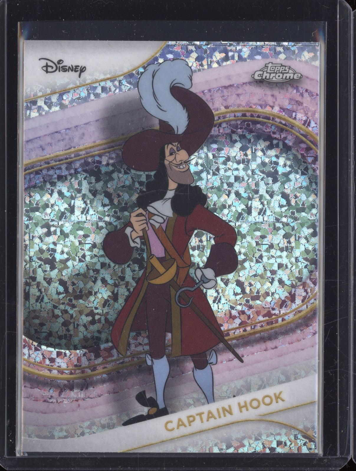 Captain Hook 2025 Topps Chrome Disney 160 Mini Diamond