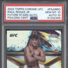 Raul Rosas 2024 Topps Chrome UFC FSA-RRO Future Stars Autograph 04/150 PSA 10/10