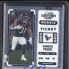 Dameon Pierce 2022 Panini Contenders Optic 111 RPS Rookie Ticket Auto RC