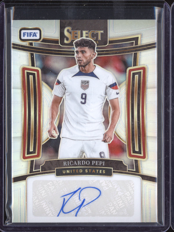 Ricardo Pepi 2023-24 Panini Select FIFA S-RP Signatures