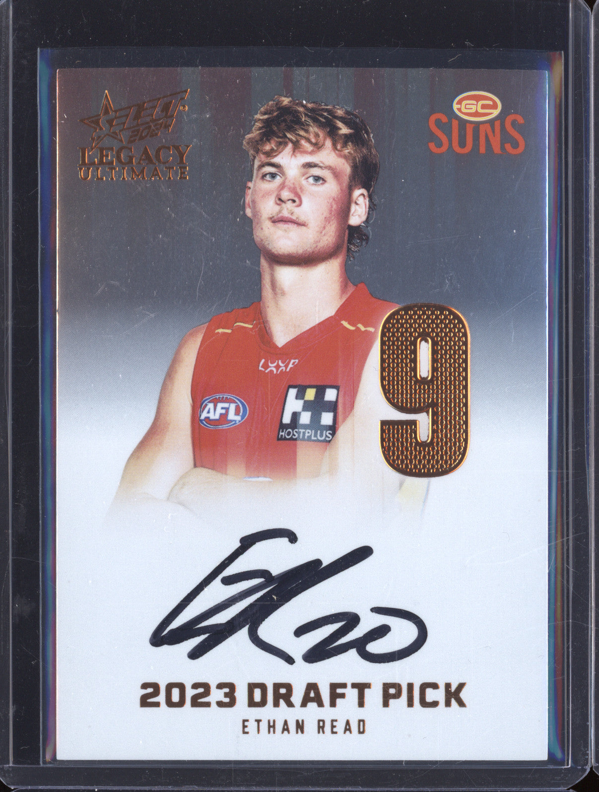 Ethan Read 2024 Select Legacy Ultimate DPSC9 Copper Draft Signature RC 152/175