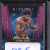 Gilbert Burns 2024 Topps Midnight UFC GG-GBS Glimmer Graphs Autograph