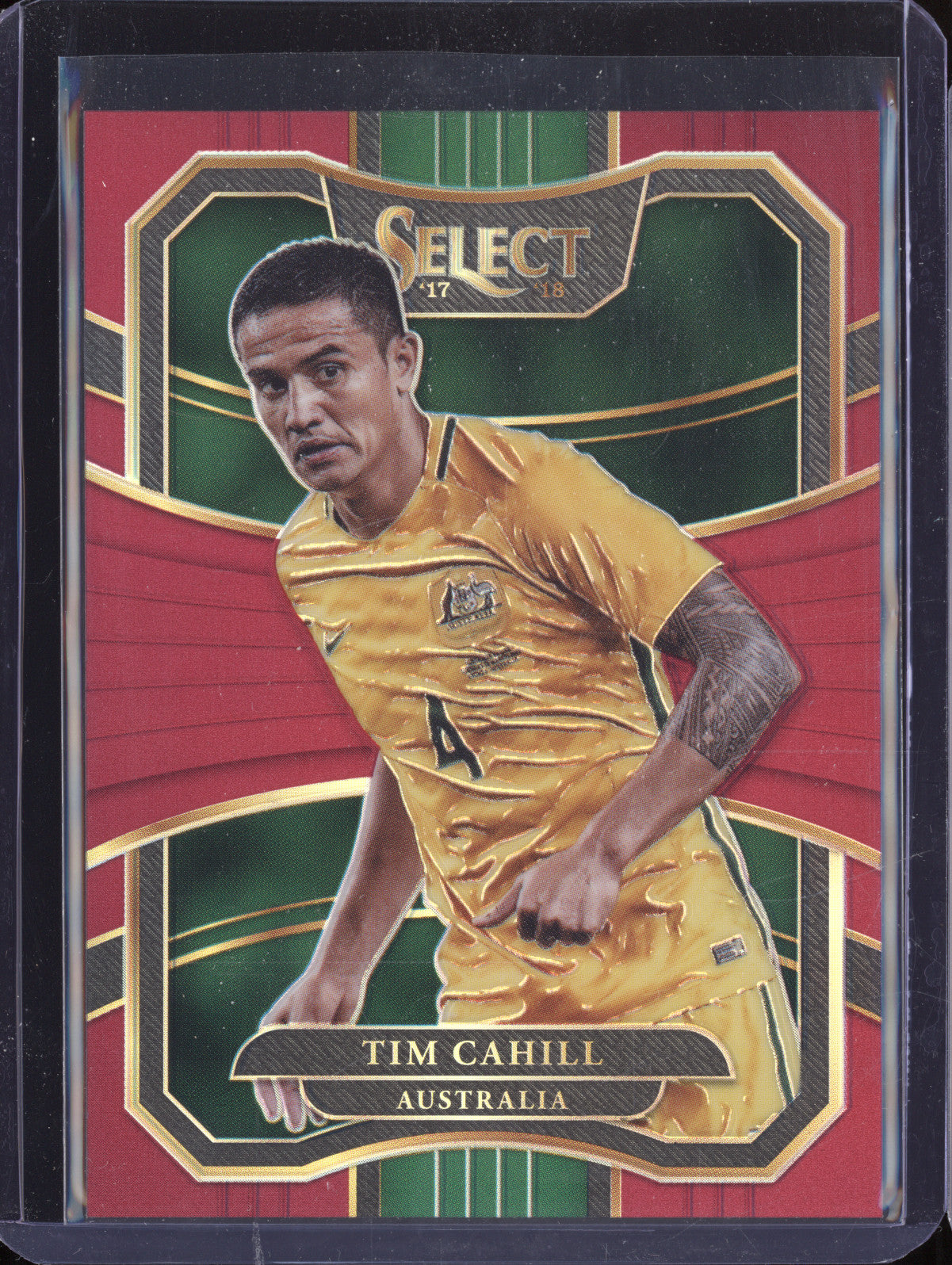Tim Cahill 2017-18 Panini Select 83 Maroon 22/199