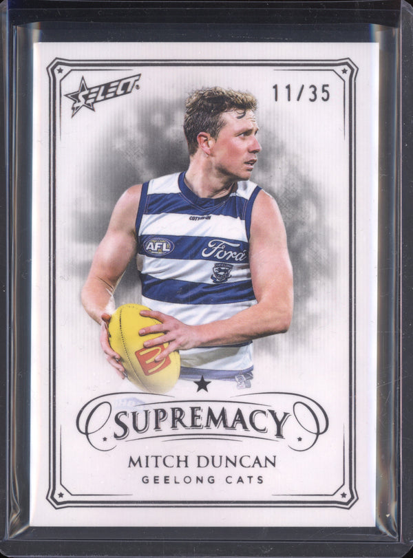 Mitch Duncan 2024 Select Supremacy 59 Black Pearl 11/35