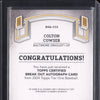 Colton Cowser 2024 Topps Tier One BOA-CC2 Break Out Auto Holo Silver Foil 43/50