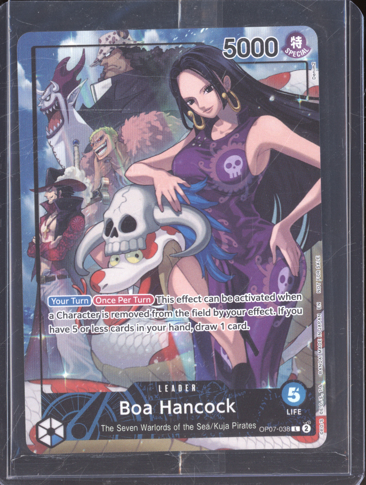 Boa Hancock OP07-038 2025 One Piece PSA Exclusive Promo