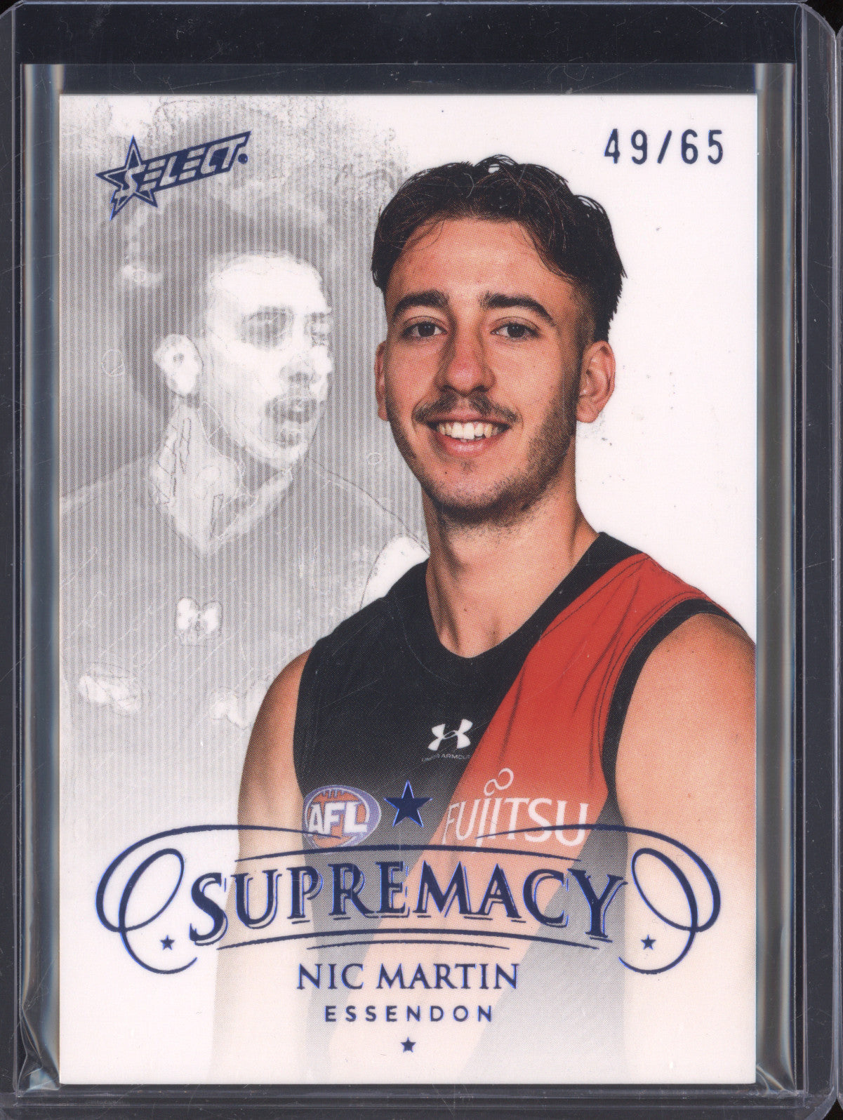 Nic Martin 2024 Select Supremacy 39 Blue Portraits 49/65