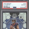 CJ Stroud 2023 Panini Mosaic 292 Silver RC PSA 10