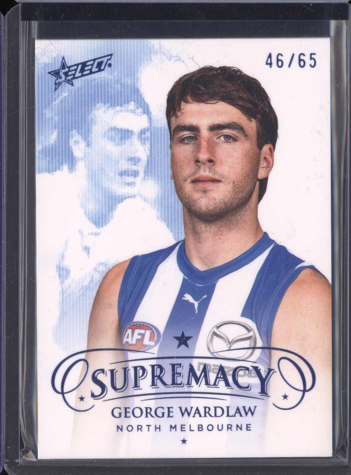 George Wardlaw 2024 Select Supremacy 107 Blue Portraits 46/65