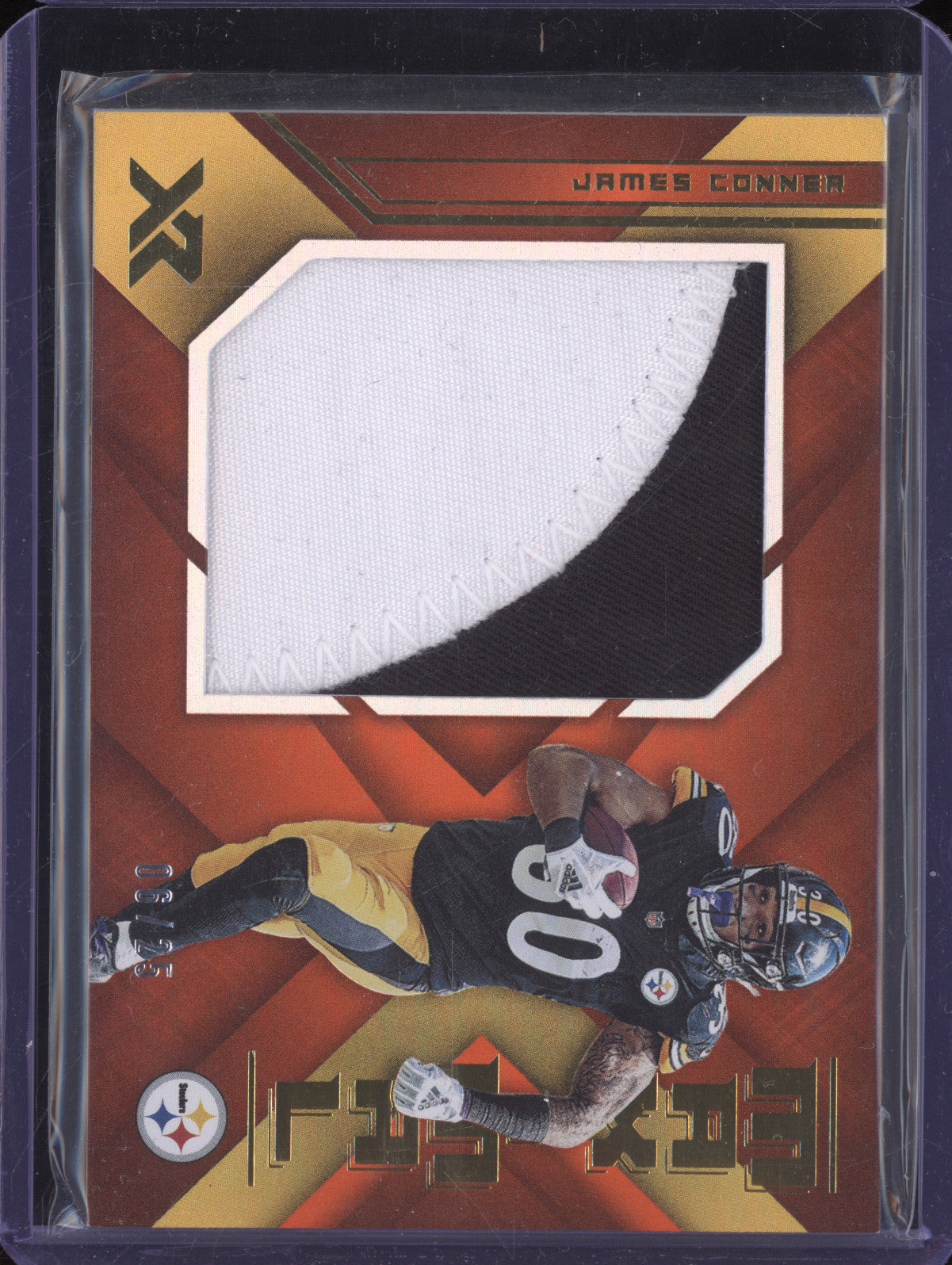 James Conner 2019 Panini Xr MM-16 Maximal Materials Orange 6/25