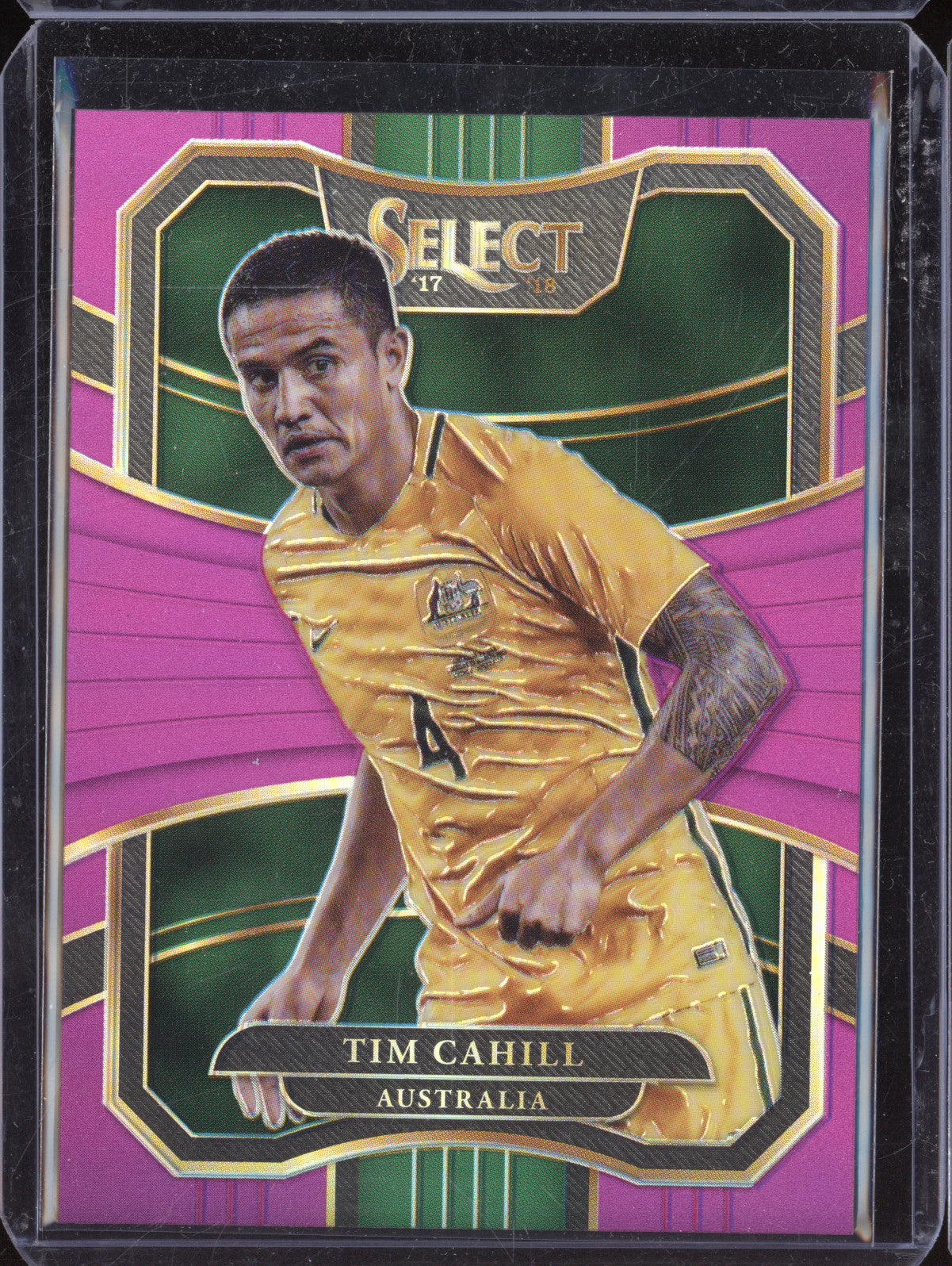 Tim Cahill 2017-18 Panini Select 83 Fuchsia 116/125